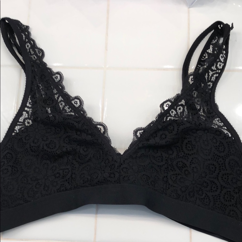 Aerie lightly padded plunge bralette